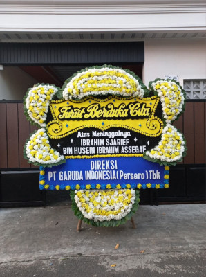 Papan Bunga Duka di Bungku Pesisir