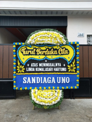 Papan Bunga Duka di Bungku Pesisir